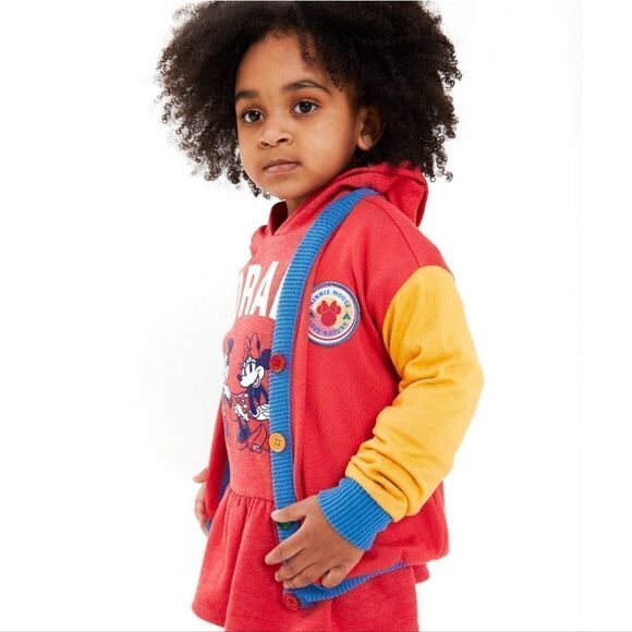 Nwt Disney Girls Minnie Mouse Cardigan - Picture 11 of 13